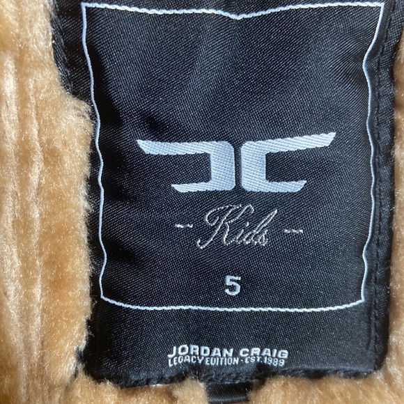 Kids Jordan Craig Shearing Childs Coat sz 5 - Picture 10 of 13
